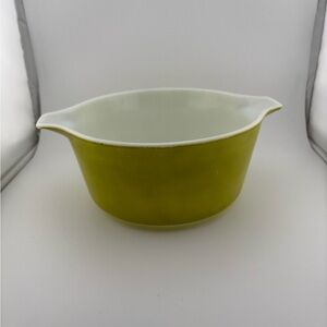 Pyrex Vintage Verde 474 Oval Casserole Dish